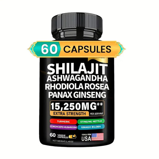 Shilajit Ashwaganda 8in1 capsules